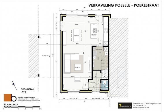 Landelijke, halfopen woning met 3 slaapkamers