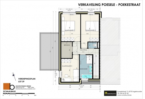Moderne, halfopen woning met 3 slaapkamers