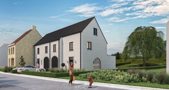 Prachtige pastorijwoning met 4 slaapkamers te Ingelmunster