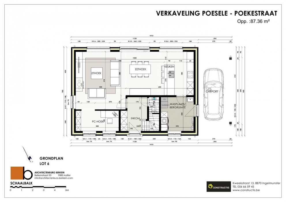 Mooie villa met ruime tuin te Poesele