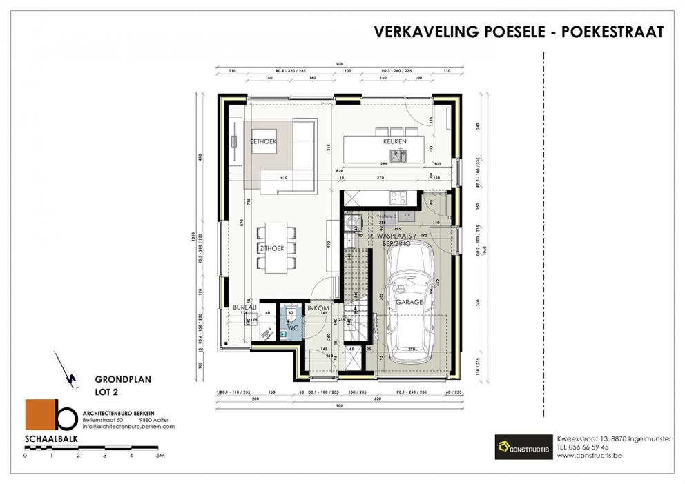 Mooie moderne villa te Poesele