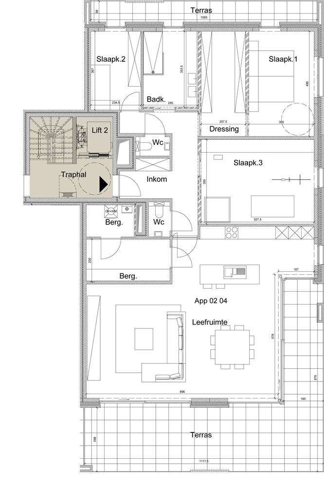 Appartement - Beeklaan 34-36 - 8520 Kuurne