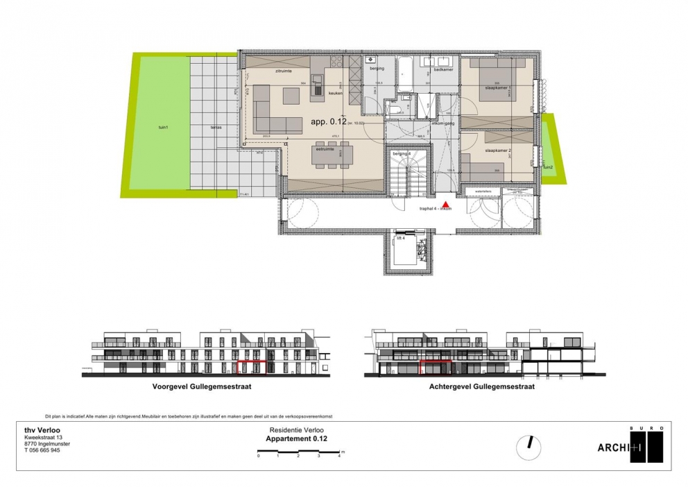 Appartement - Nieuwstraat 12 - 8880 Sint-Eloois-Winkel