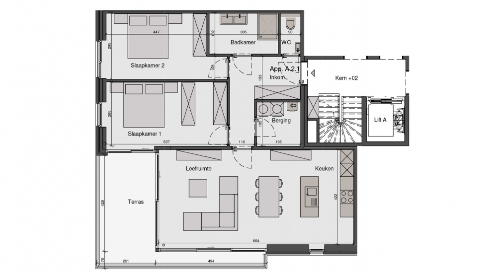 Residentie Het Aenwijs - A2.1