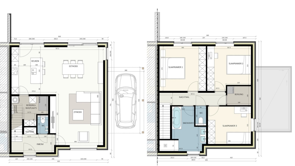 Verkaveling Zwevezelestraat lot 3